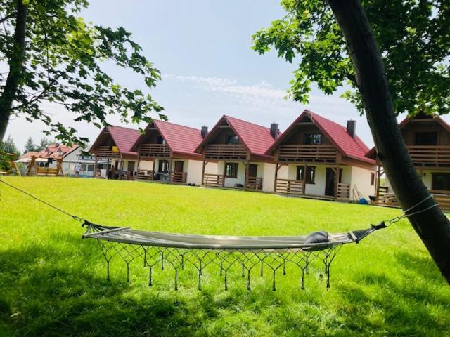 Kalinowy Sad Domki Z Jacuzzi I Sauna Mikołajki Esterno foto