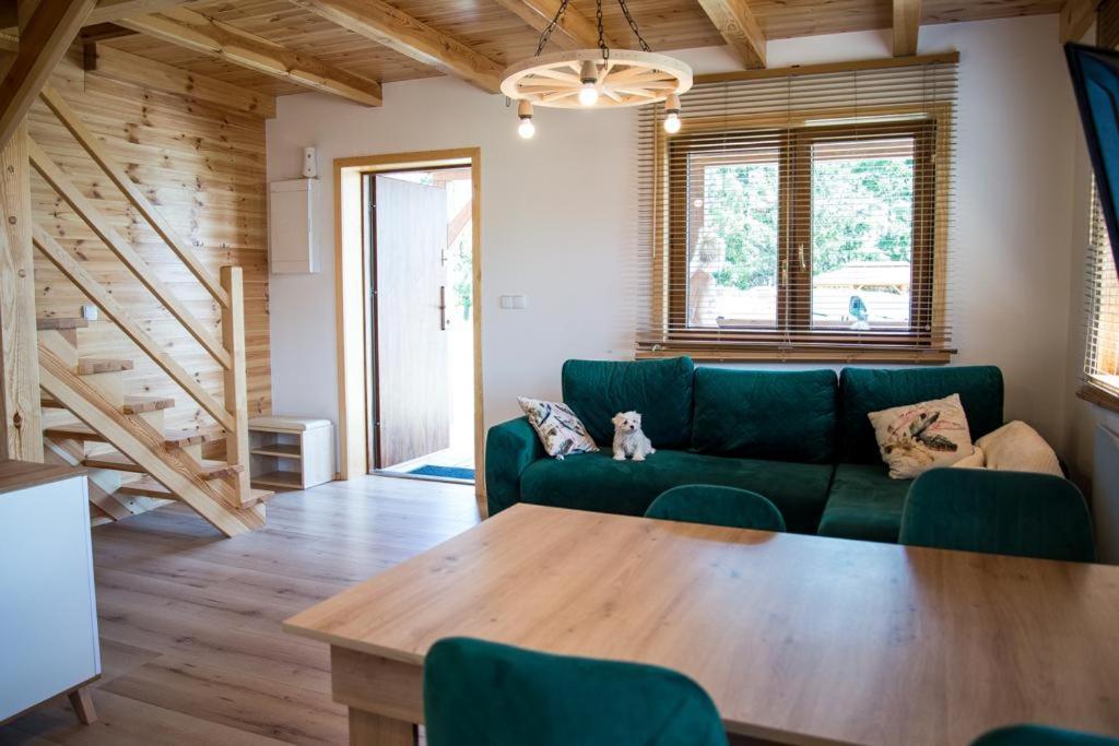 Kalinowy Sad Domki Z Jacuzzi I Sauna Mikołajki Esterno foto